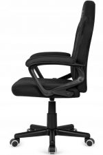 Офісне Крісло LUGANO MARIO BLACK FULL FABRIC - Елегантність та Комфорт для Робочого Місця - Зображення 5