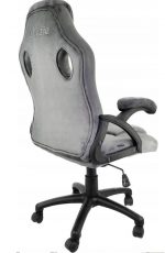 Геймерське Крісло Lugano CARRERA M ALCANTARA GREY - Преміум Комфорт - Зображення 3