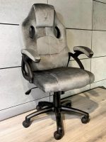 Геймерське Крісло Lugano CARRERA M ALCANTARA GREY - Преміум Комфорт - Зображення 9