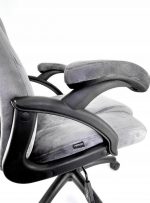 Геймерське Крісло Lugano CARRERA M ALCANTARA GREY - Преміум Комфорт - Зображення 7