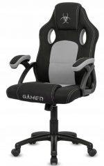 Геймерське Крісло Lugano CARRERA GREY FABRIC - Високий Комфорт для Геймерів - Зображення 2