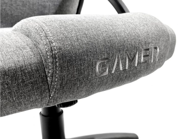 Геймерське Крісло Lugano CARRERA STONE FABRIC - Комфорт для Ігор - Зображення 9