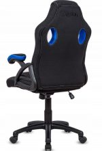 Геймерське Крісло Lugano CARRERA M BLUE FABRIC - Ідеальний Вибір для Геймерів - Зображення 5