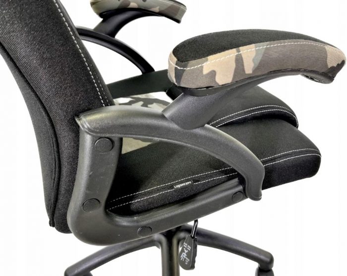 Геймерське Крісло Lugano CARRERA M ARMY FABRIC - Зручність та Стиль - Зображення 6