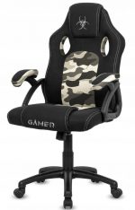 Геймерське Крісло Lugano CARRERA M ARMY FABRIC - Зручність та Стиль - Зображення 2