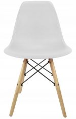 Скандинавське Крісло Lugano IMPERIA BIANCO для Вітальні, Кухні, Їдальні - Елегантний Дизайн - Зображення 3