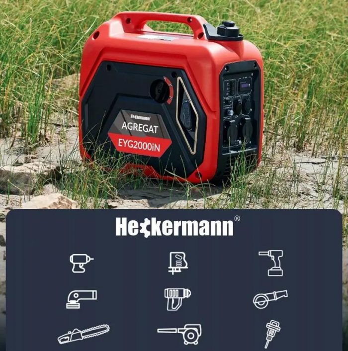 Інверторний Генератор Heckermann EYG2000IN 2000W - Ефективне та Надійне Джерело Енергії - Зображення 6