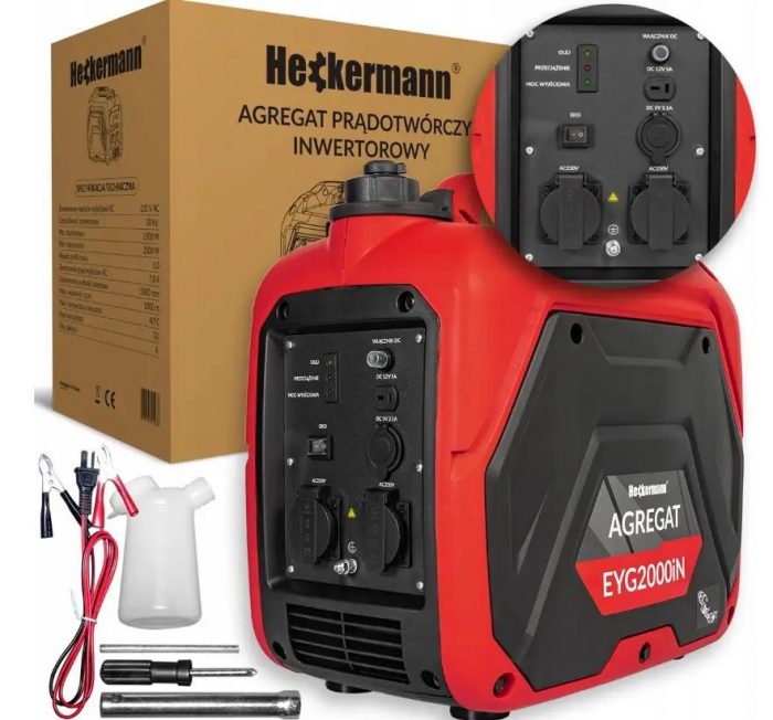 Інверторний Генератор Heckermann EYG2000IN 2000W - Ефективне та Надійне Джерело Енергії - Зображення 7