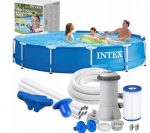Каркасний Басейн Intex 28202 з Насосом 305x76 см - Комплект 8 в 1