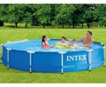 Каркасний Басейн Metal Frame Pool Intex 28212 366 x 76 см + Фільтр Насос - Якісний Відпочинок у Вашому Саду - Зображення 2