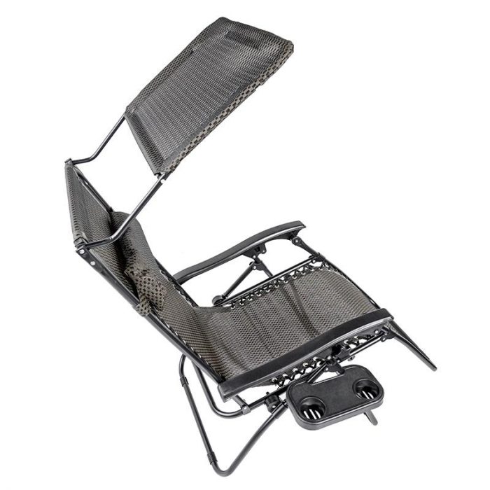 Садове Крісло ZEN BEACH TOURIST з Дашком і Підставкою - Комфорт для Вашого Відпочинку - Зображення 10