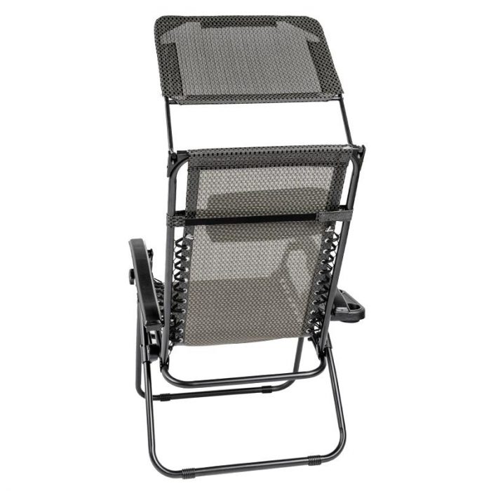 Садове Крісло ZEN BEACH TOURIST з Дашком і Підставкою - Комфорт для Вашого Відпочинку - Зображення 5