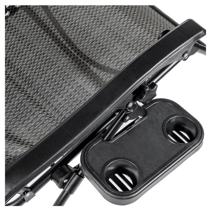 Садове Крісло ZEN BEACH TOURIST з Дашком і Підставкою - Комфорт для Вашого Відпочинку - Зображення 7