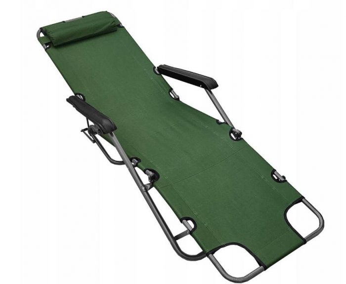 Розкладний Садовий Шезлонг - Зручний і Компактний Декор для Вашого Саду - Зображення 2