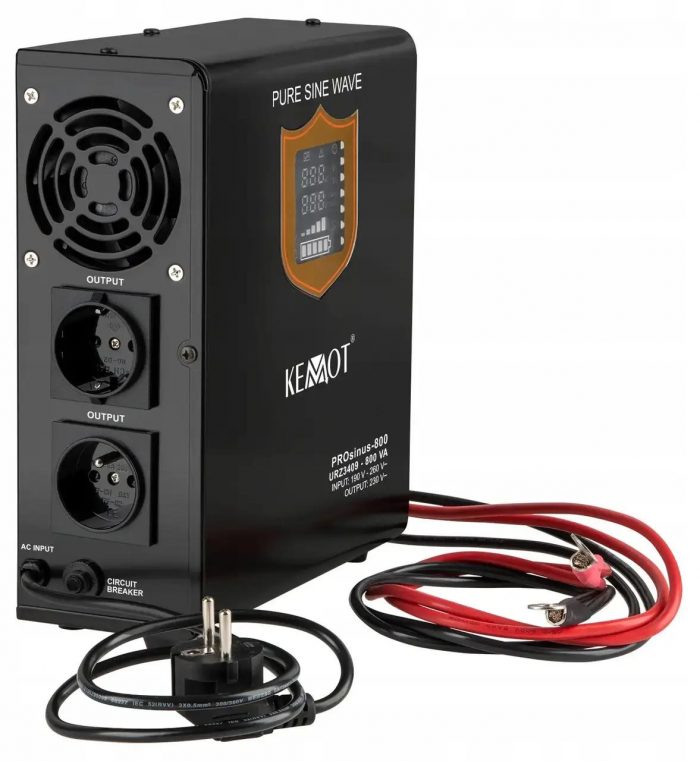 Джерело Безперебійного Живлення KEMOT PROsinus-800 800VA/500W URZ3409 - Надійний Захист для Ваших Пристроїв - Зображення 2