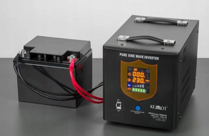 Джерело Безперебійного Живлення KEMOT PROsinus 3500 48V/230V (2400/3500W) URZ3430 - Надійне Живлення - Зображення 3