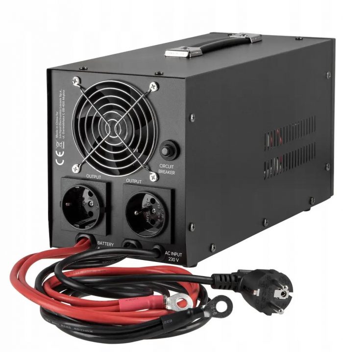 Аварійне Живлення Rebel POWER-800 - UPS 12V 230V 800VA/500W RB-4002 - Надійний Захист для Ваших Приладів - Зображення 2