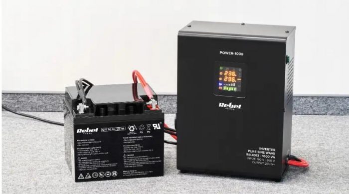 Джерело Аварійного Живлення UPS Rebel Power 1000 12V/230V RB-4013 - Висока Потужність для Аварійного Живлення - Зображення 5