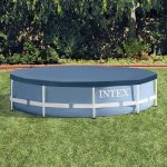 Захисне Покриття Тент для Каркасного Басейну Intex 366 см 28031 - Тент для захисту басейну від бруду і зниження втрат тепла - Зображення 4