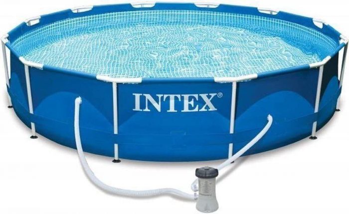 Каркасний Басейн Intex 28212-3 366 x 76 см з Тентом і Фільтр-Насосом - Ідеальний для Літнього Відпочинку - Зображення 3