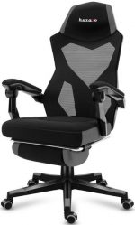 Геймерське Крісло Huzaro Combat 3.0 Black-Grey - Комфорт та Підтримка для Геймерів - Зображення 2