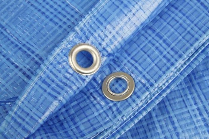 Тент Синій 4x5 м Водонепроникний на Люверсах WoffMann - Захист від Дощу та Сонця - Зображення 4