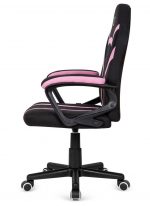 Офісне Крісло Lugano MARIO BLACK PINK Fabric - Комфорт і Стиль для Вашого Робочого Місця - Зображення 3