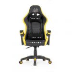 Геймерське крісло Infini Five чорно-жовте. Ваше Ідеальне Крісло: Розкіш, Яка Надихає - Зображення 2