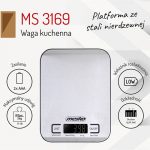 Ваги кухонні Mesko MS 3169 black - Зображення 2