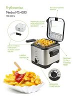 Смажте смачні страви з фритюрницею Mesko MS 4910 об'ємом 1.5L - Зображення 2