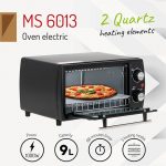Духовка Mesko MS 6013 9 L - Компактна духовка з багатьма функціями від Mesko - Зображення 2