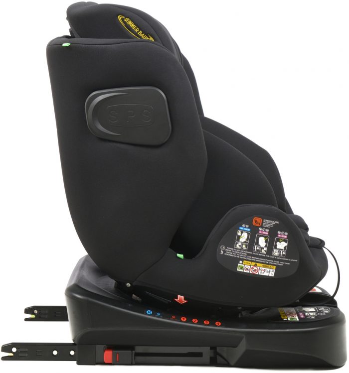 Автокрісло SUMMER BABY Como I-Size, що обертається на 360°, зі стабілізуючою ніжкою Безпека, комфорт і стиль для малюка - Зображення 5