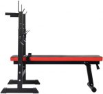 Плоска тренувальна лава для штанги FUNFIT- ідеальний вибір для вашого домашнього тренажерного залу - Зображення 3