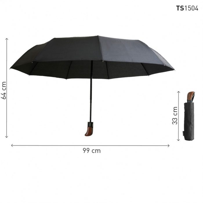Автоматична Парасолька Зонт вітрозахисний Зонтик Tiross TS-1504 - Зображення 3