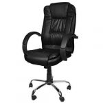 Офісне крісло Malatec 23240 екошкіра чорне-для Продуктивної Праці - Зображення 5