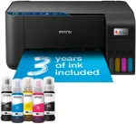 Багатофункціональний Пристрій Epson EcoTank L3271 WiFi (C11CJ67435) Black-Ідеальне Поєднання Економії та Функціональності для Вашого Офісу - Зображення 2