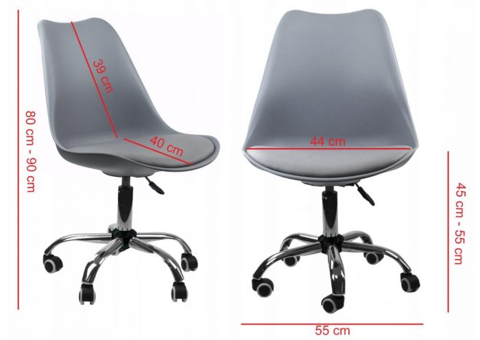 Офісне крісло Chiccot голубий -Елегантність та Комфорт для Вашого Робочого Простору - Зображення 5