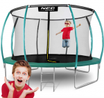 Батут Neo-Sport 12 FT 374 см із внутрішньою сіткою NS-12C181 Ідеальний вибір для активного відпочинку - Зображення 2
