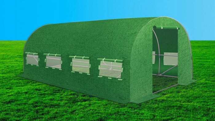 Садова теплиця Dollo Garden 400 х 250 х 200 см 10 м² Максимальний комфорт для вирощування ваших рослин - Зображення 4