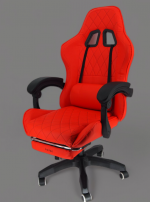 Геймерське крісло COYOC DEVILS III червоне -Стиль і Комфорт для Вашого Інтер'єру - Зображення 3