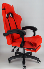 Геймерське крісло COYOC DEVILS III червоне -Стиль і Комфорт для Вашого Інтер'єру - Зображення 4