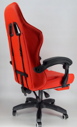 Геймерське крісло COYOC DEVILS III червоне -Стиль і Комфорт для Вашого Інтер'єру - Зображення 5