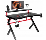 Ігровий стіл Huzaro Hero 5.0 Red Gaming Computer Desk Ваш ідеальний вибір