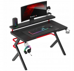 Ігровий стіл Huzaro Hero 5.0 Red Gaming Computer Desk Ваш ідеальний вибір - Зображення 2