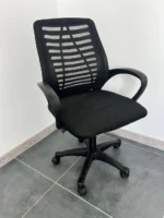 Офісне крісло MS Home MS-105 чорне в сіточку. Ваша формула для комфорту