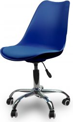 Офісне крісло Chiccot синій-Стильний Дизайн і Максимальний Комфорт - Зображення 3