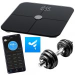 Ваги Підлогові Аналітичні Adler AD 8187 Black – Smart - FitGo