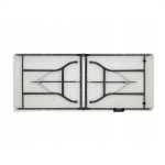 Складаний туристичний стіл Garden Line 180 см ZUM 2521 білий Ідеальний супутник для пікніків та подорожей - Зображення 3