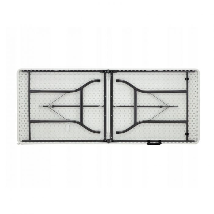 Складаний туристичний стіл Garden Line 180 см ZUM 2521 білий Ідеальний супутник для пікніків та подорожей - Зображення 3