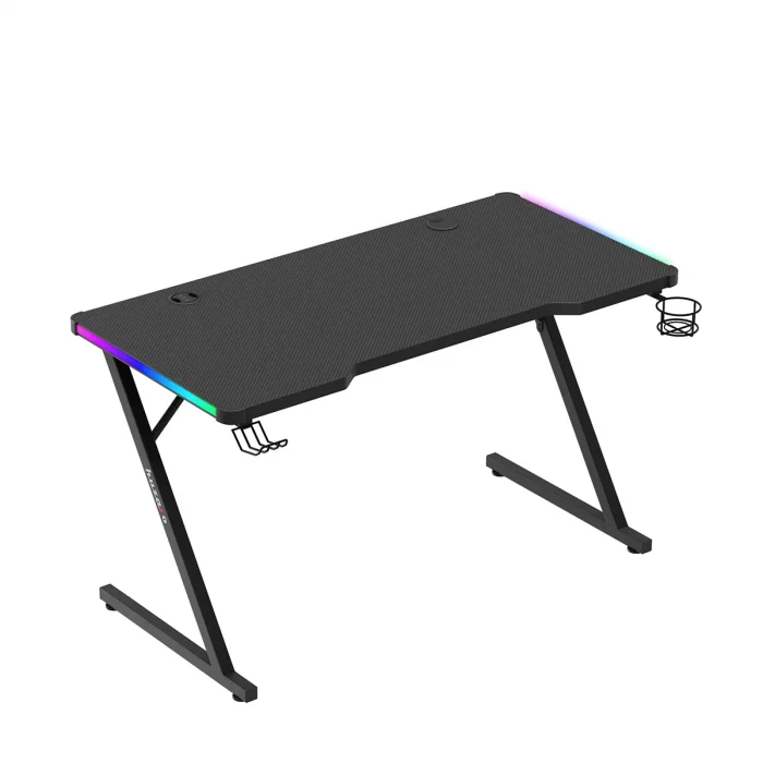 Ігровий стіл Huzaro Hero 2.5 RGB LED Вражаючий дизайн та яскраві можливості для геймерів - Зображення 2